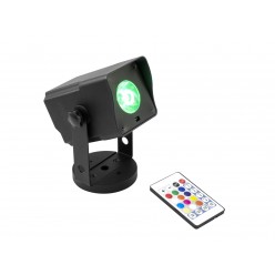 EUROLITE AKKU Dot 1 RGB/WW QuickDMX bk